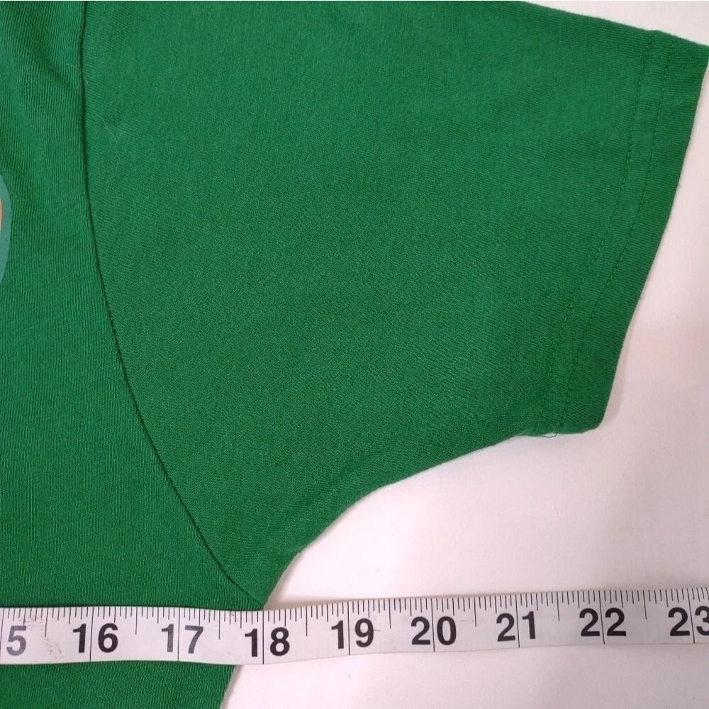 Lucky Green Tshirt Suspenders Flair Clover Size Small - Picture 7 of 12